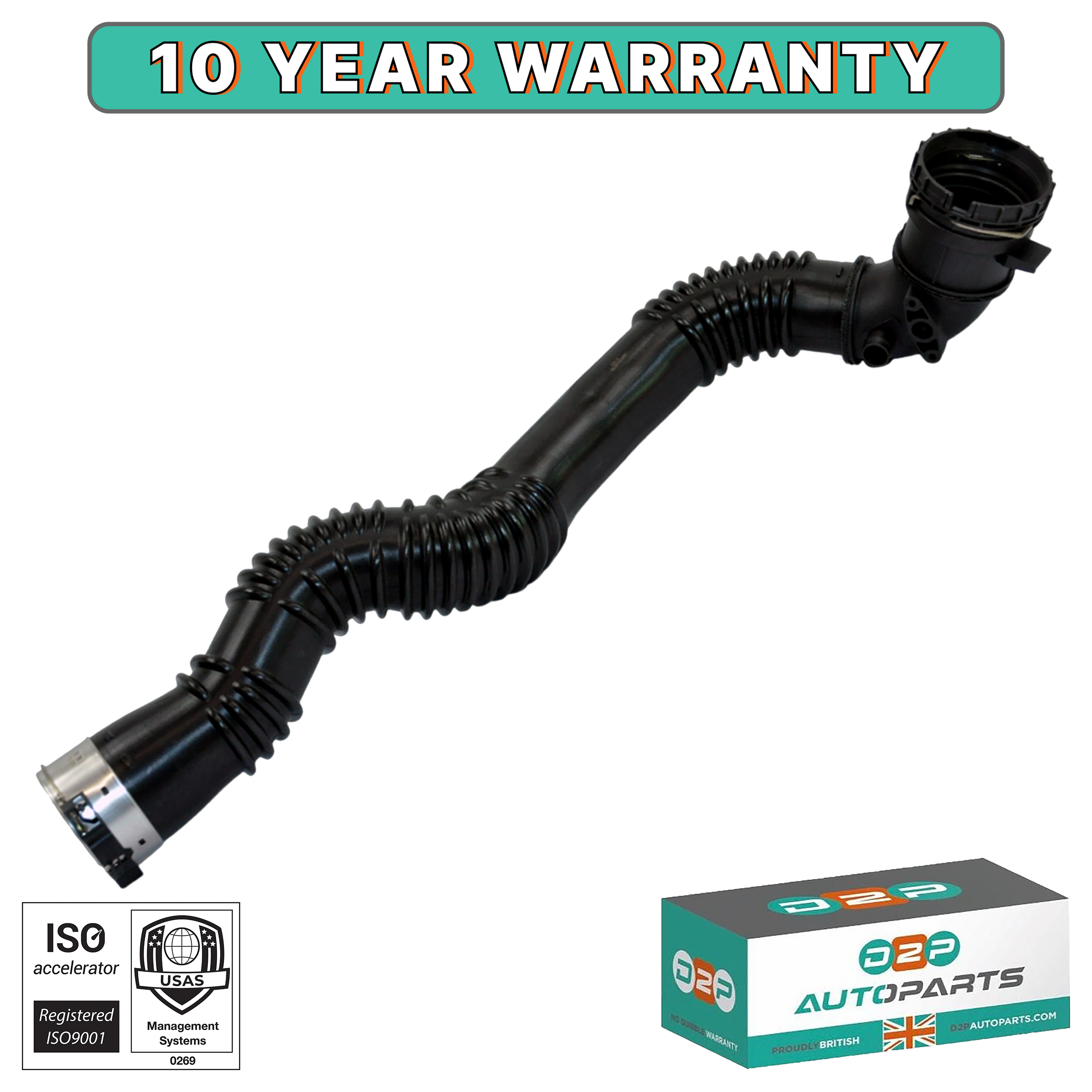 Turbo Intercooler Charge Air Intake Pipe for BMW: 5 Series, MG: MG ZS