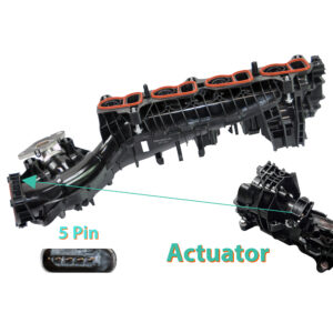 D2P Intake Inlet Manifold with Actuator Compatible With 14-22 Bmw X1 F48, 17-23 X2 F39, 15-22 X1 Van F48, 13-21 2 Active Tourer F45 | 1161851365