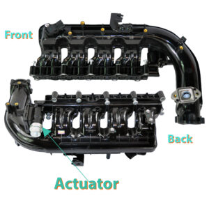 D2P Intake Inlet Manifold with Actuator Compatible With 05-10 Vauxhall Astra H, 08-17 Insignia A, 13-15 Cascada W13, 06-14 Corsa D S07 | 055565592