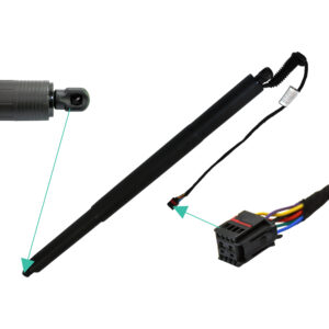 D2P Rear Electric Tailgate Strut Spring Lift Replacement | Compatible With 19-24 Audi Q3 F3B 35 TDi, TFSi | 83A827851D