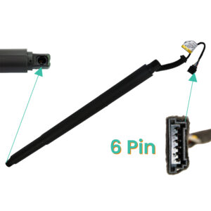 D2P Rear Auto Tailgate Spindle Drive Gas Strut Replacement | Compatible With 13-17 Bmw 5 Gran Turismo F07 520 D | 7200543