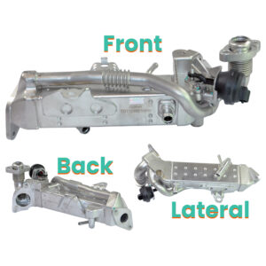 D2P Front Egr Cooler Module Replacement | Compatible With 16-19 Bmw X1 F48, 14-22 X2 F39, 18-23 X3 F25, 14-17 X4 F26 | 11718570655