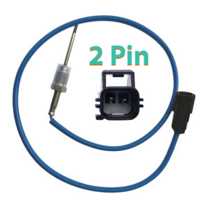 D2P 2-Pin Exhaust Temperature Sensor Compatible With 13-18 Ford Transit V363 Bus 2.2 TDCi Replaces 1818708