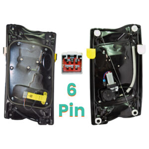 D2P Front Left Passenger Electric Window Regulator Replacement | Compatible With 11-14 Land Rover Freelander 2 L359 2.0, 2.2 | LR060136