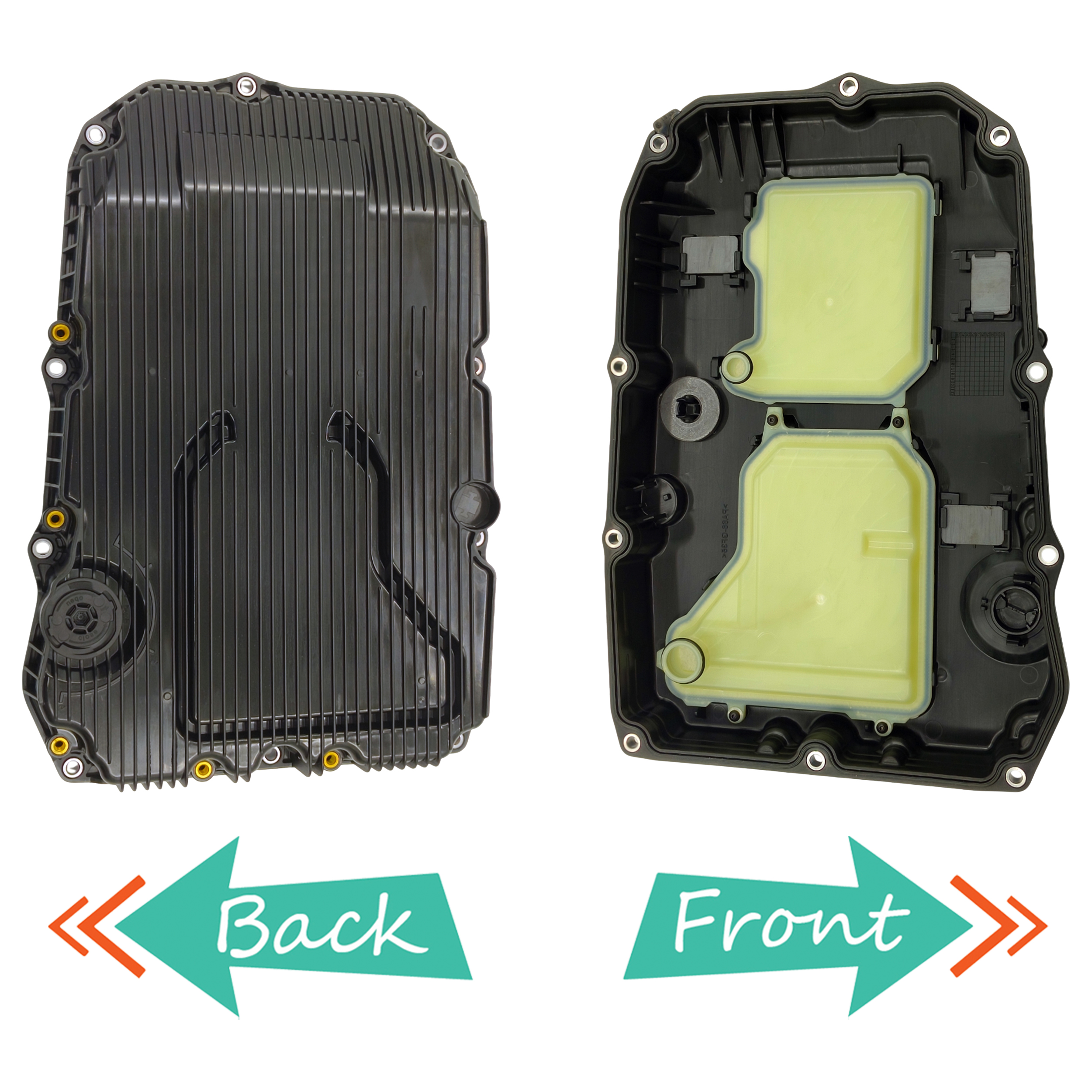 D2P Automatic Transmission Oil Sump Compatible With 18-24 Mercedes Amg Gt, C-class W205 | A7252703114