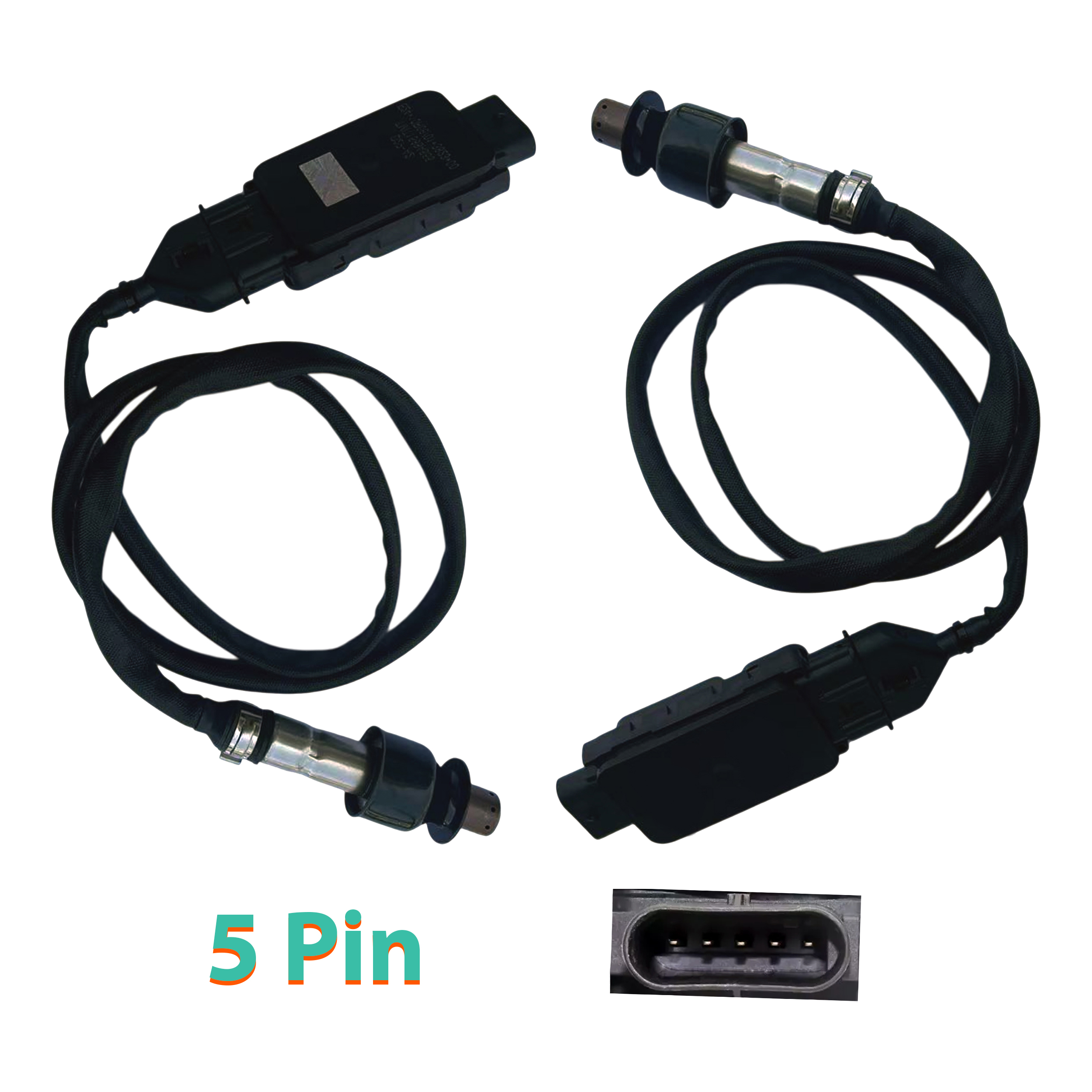 Front & Rear Nox Sensors Pair For Mitsubishi: L200 / Triton