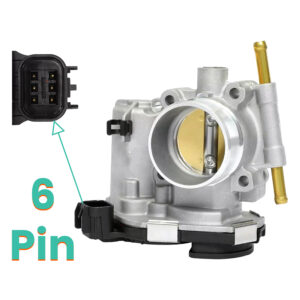 D2P 6-Pin Throttle Body Compatible With 10-14 Vauxhall / Opel Corsa Mk 3 | 55563385