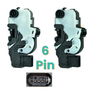 Rear Left & Right Pair Door Lock Mechanisms For Chevrolet, Opel, Vauxhall