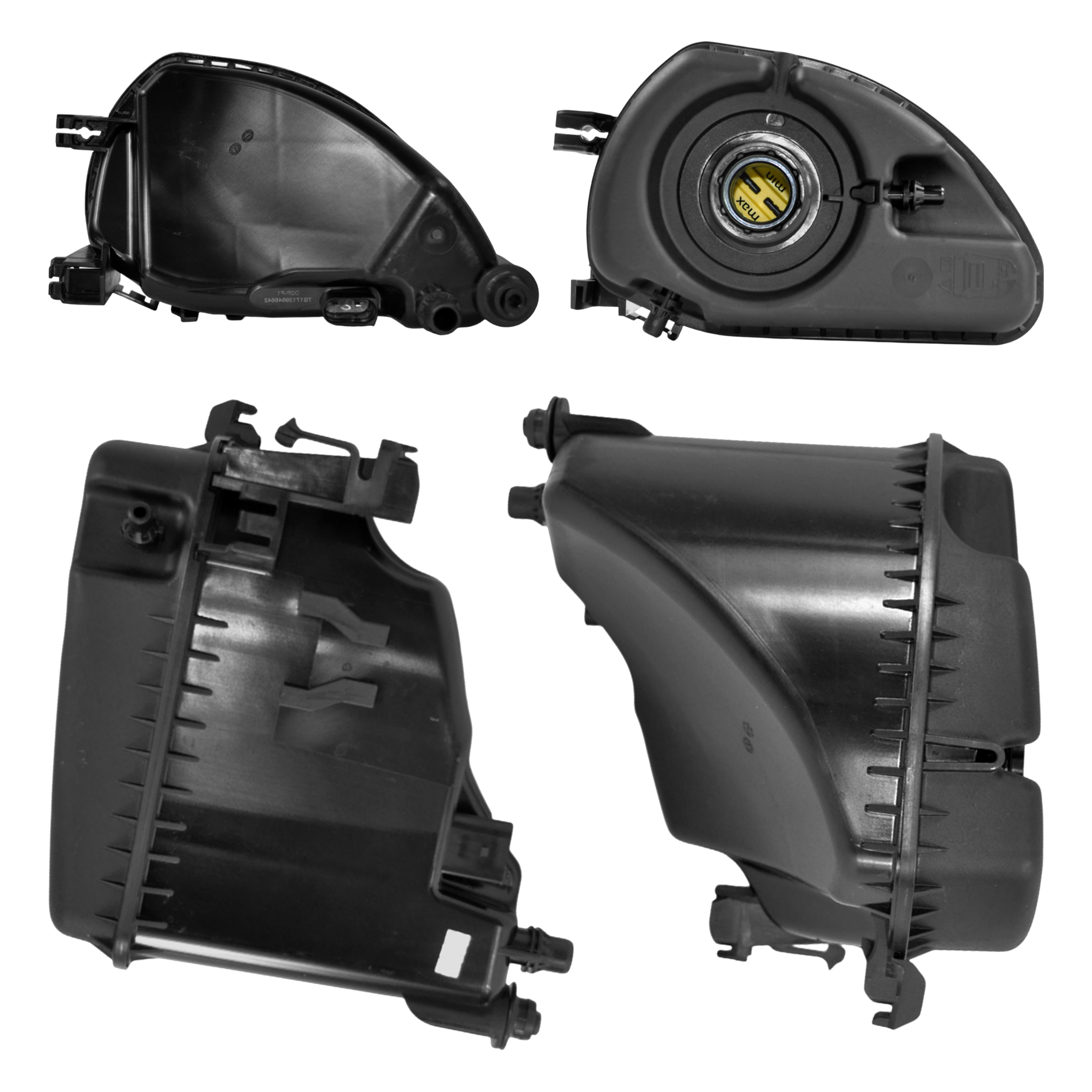 D2P Front Axle, Upper Expansion Tank Coolant Replacement | Compatible With 2017-2020 Bmw 5 G30 F90 Replaces 17139846642 - Image 2