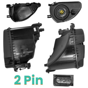 D2P Front Axle, Upper Expansion Tank Coolant Replacement | Compatible With 2017-2020 Bmw 5 G30 F90 Replaces 17139846642