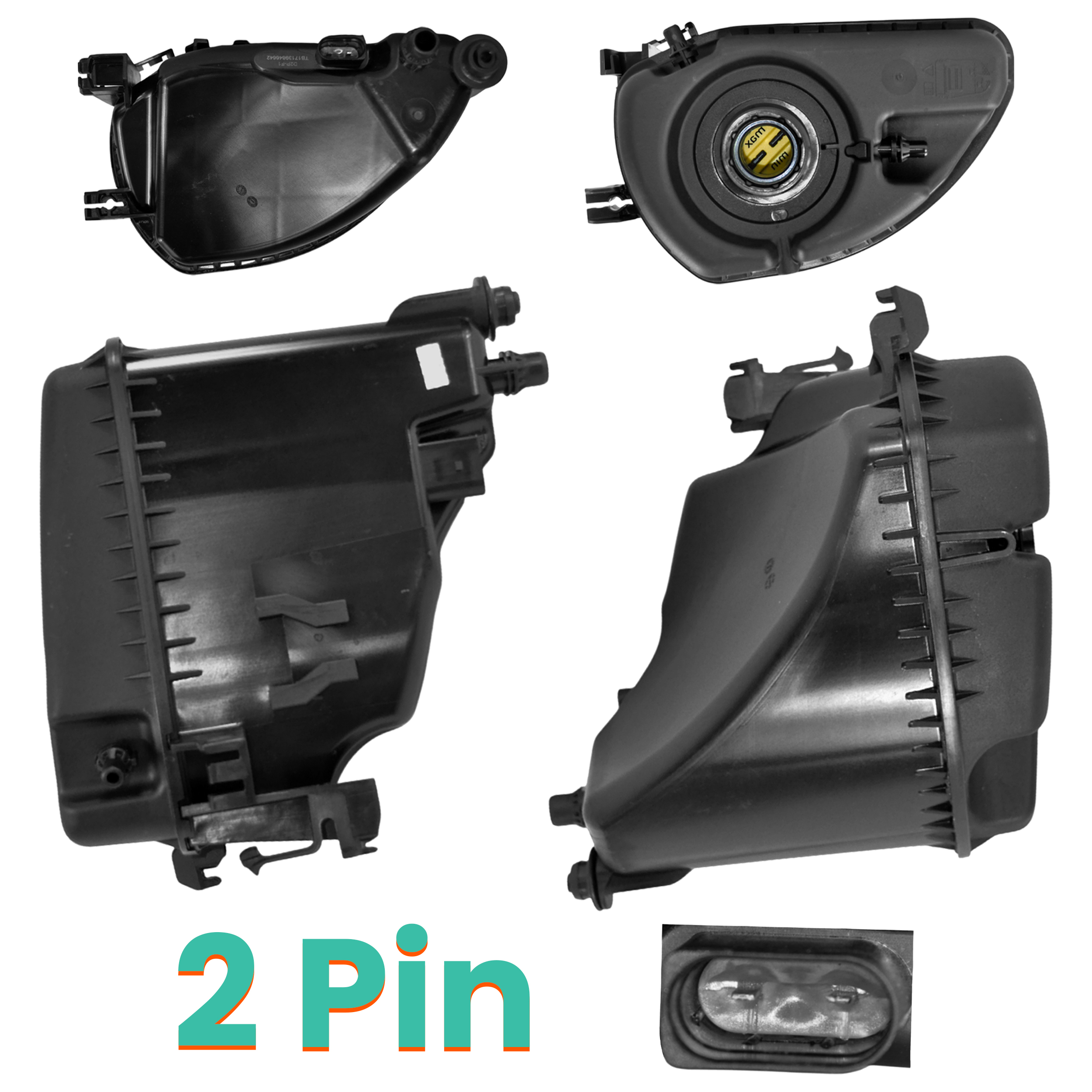 D2P Front Axle, Upper Expansion Tank Coolant Replacement | Compatible With 2017-2020 Bmw 5 G30 F90 Replaces 17139846642