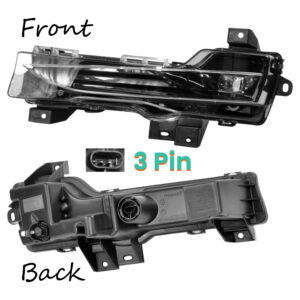 D2P Front Right Fog Lamp Replacement | Compatible With 2017-2025 Tesla Model 3, Y Replaces 1077396-00-D