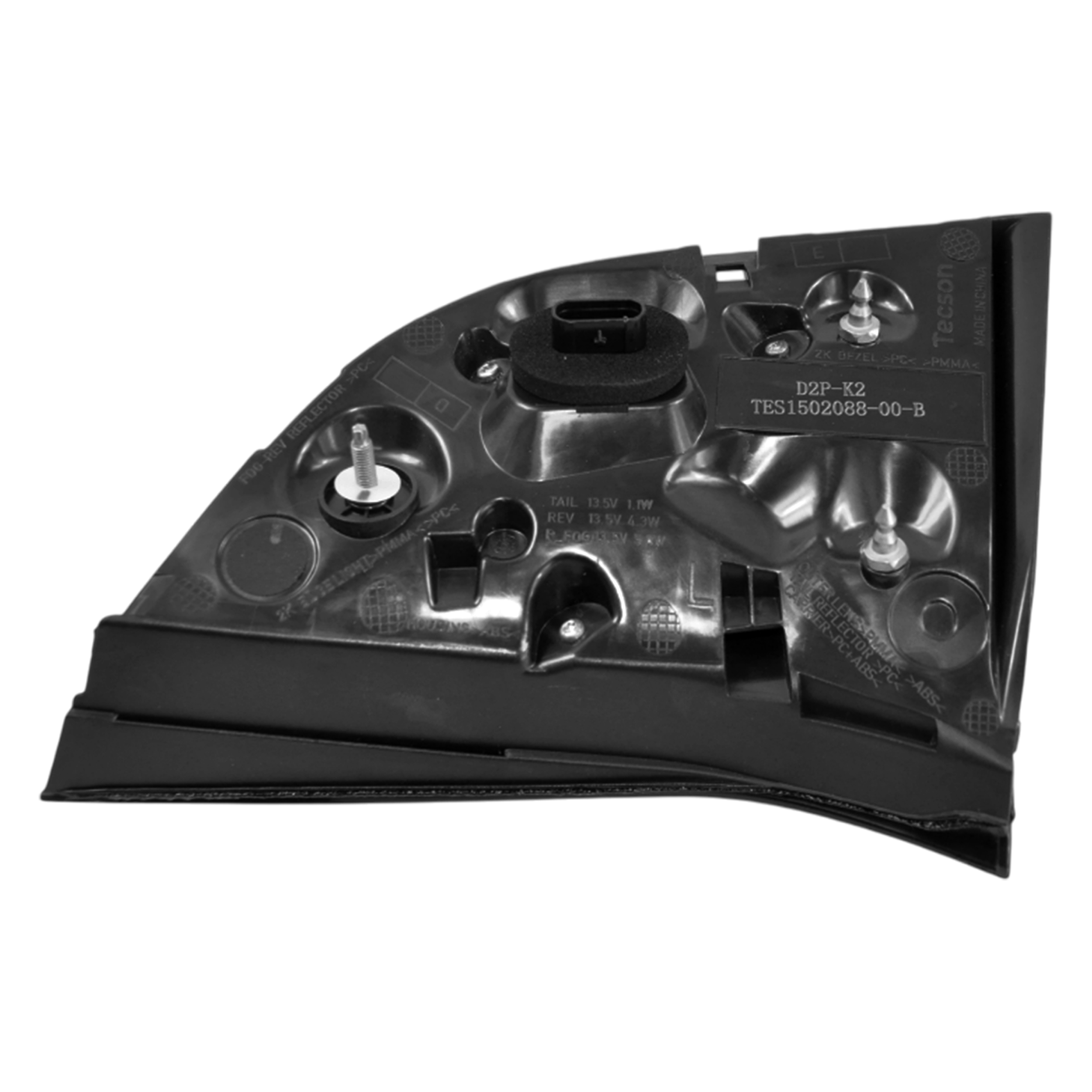 D2P Rear Left Hand Tail Light Lamp Inner Replacement | Compatible With 2021-2025 Tesla Model Y 5YJY Replaces 1502088-00-B - Image 5