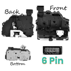 D2P Front Right Door Lock Actuator Replacement | Compatible With 2009-2014 Opel - Vauxhall Corsa D S07 1.0, 1.2 Replaces 13431836