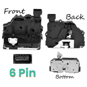 D2P Front Left Door Lock Actuator Replacement | Compatible With 2015-2024 Opel - Vauxhall Corsa E X15 1.4 Replaces 13431839