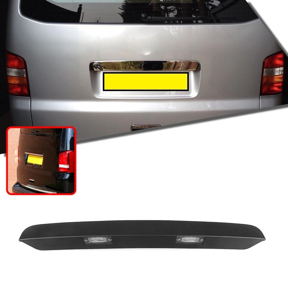 Rear Black Tailgate Trim With Light 7E0827329F For VW Multimk V (7H,7E) 1.9 TDI