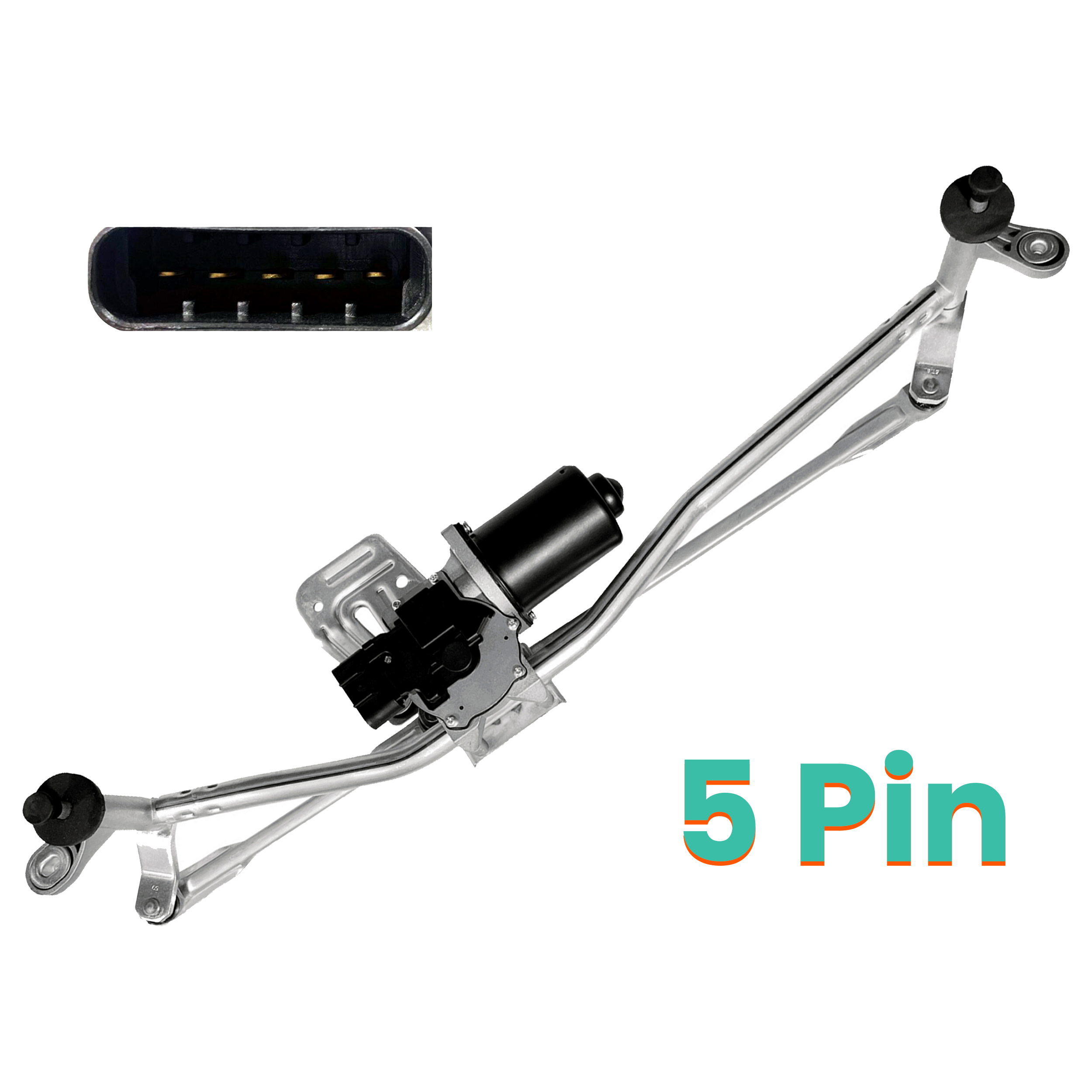 Front Wiper Motor & Linkage for Citroen Relay Mk2 2.2 / 3.0 HDi (2006-On) – OEM 1363339080