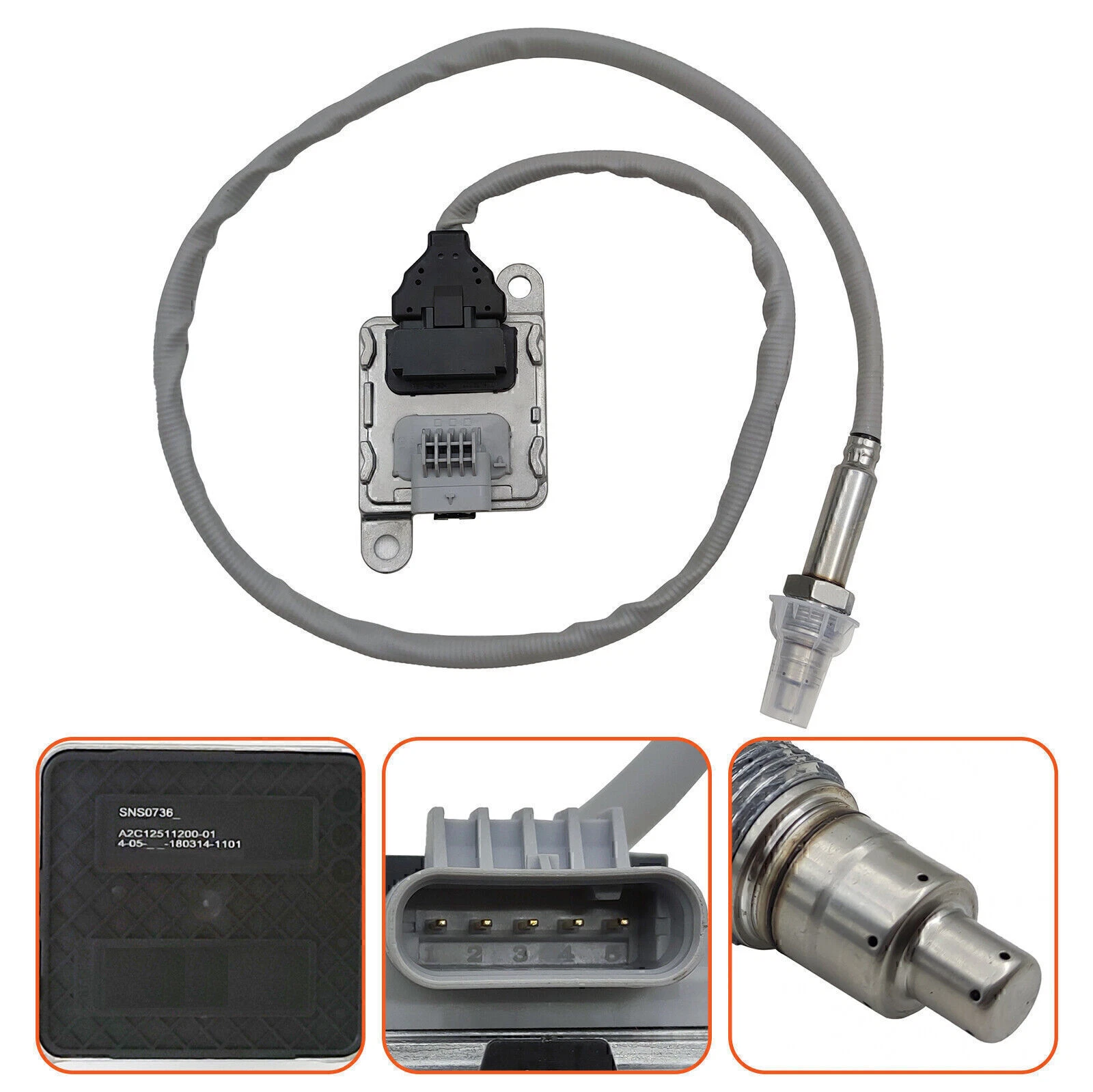 Citroën NOx sensor OEM 9821121180 – front view