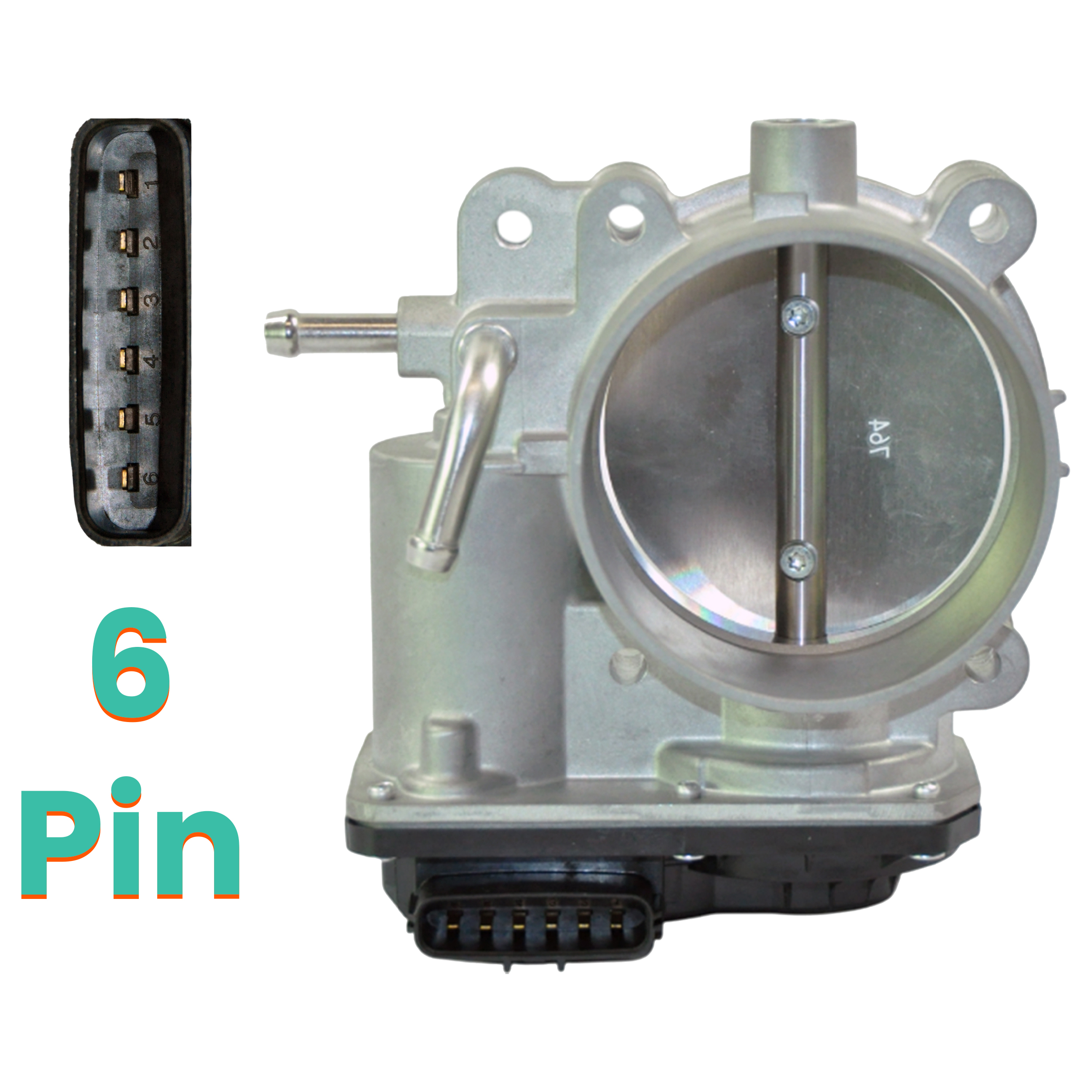 Throttle body 35100‑3CAA0 front view Hyundai Grand Santa Fe / Kia Sorento