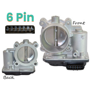 Mazda throttle body OEM 220300T120 front view