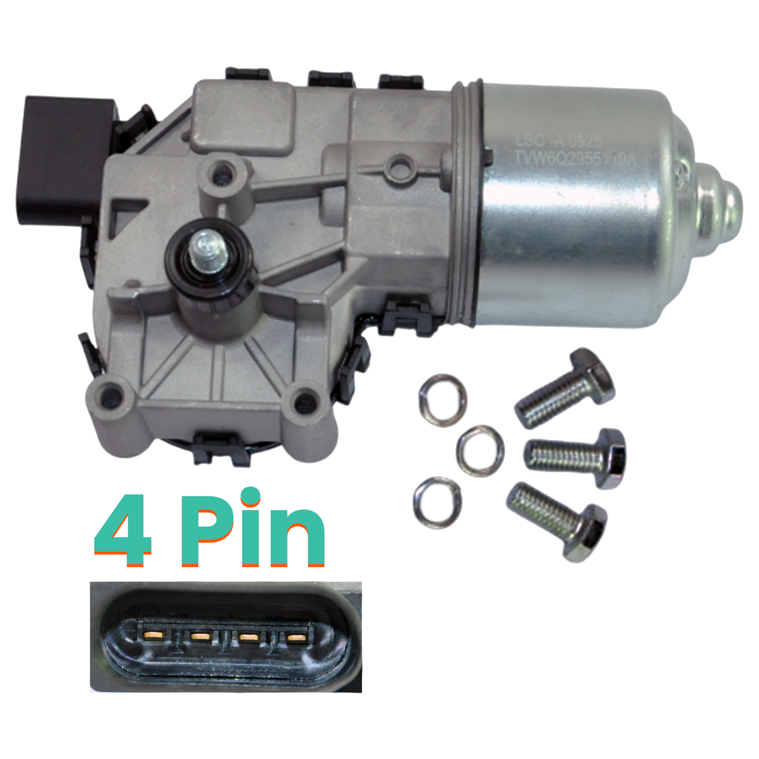 Front Windscreen Wiper Motor For VW Polo Mk4 9n 2001 To 2009