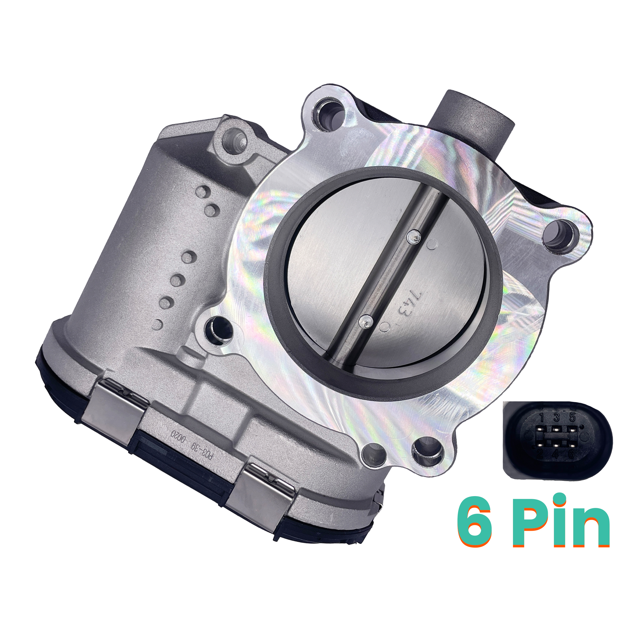 Throttle Body For Audi A1 A3 A4 A5 A6 A7 Q2 Q3 Q5 Q7 Q8 Tt 06K133062Ak 6-pin